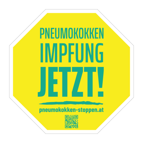 Logo der Website: Pneumokokken stoppen
